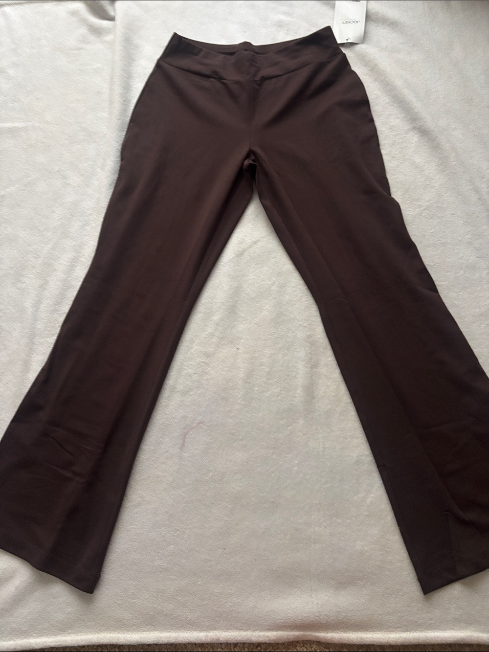 Jockey Chocolate Brown Boot-Cut Pants